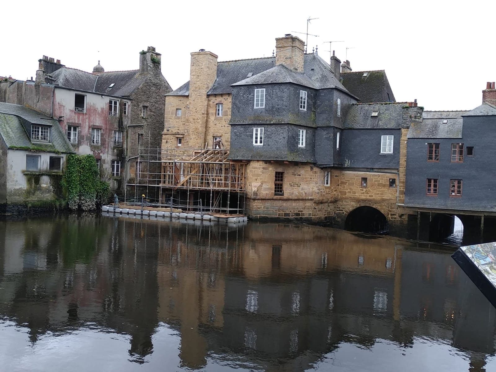 Pont habité à Landerneau